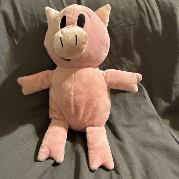 Kohl's Mo Willems ELEPHANT & PIGGIE Plush Set Yottoy Stuffed Kohls 2007 - Picture 2 of 8